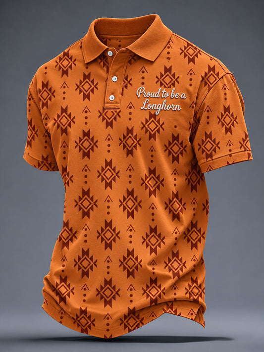 Men's Football Game Day Polo Shirt