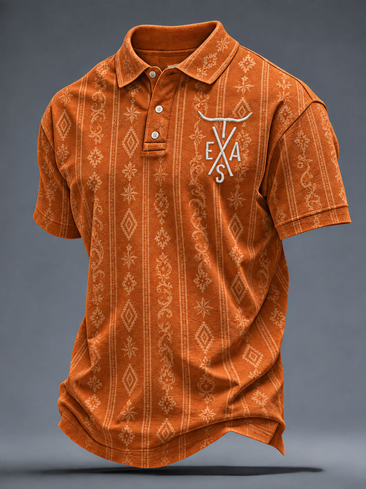 Men's Football Game Day Polo Shirt