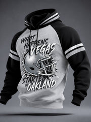 Men's Las Vegas Football Fan Raglan Hoodie