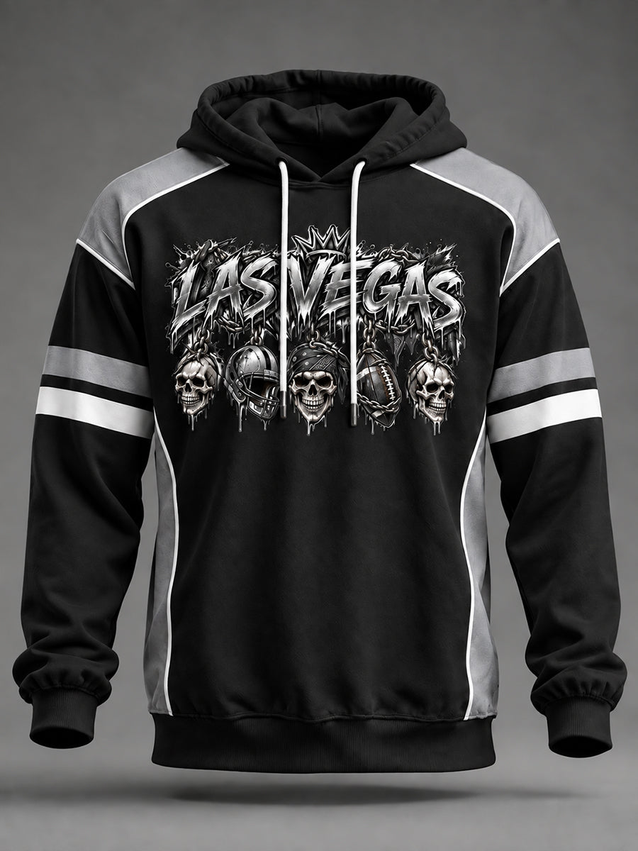 Men's Las Vegas Football Fan Print Hoodie