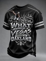 Men's Las Vegas Football Fan Print T-shirt