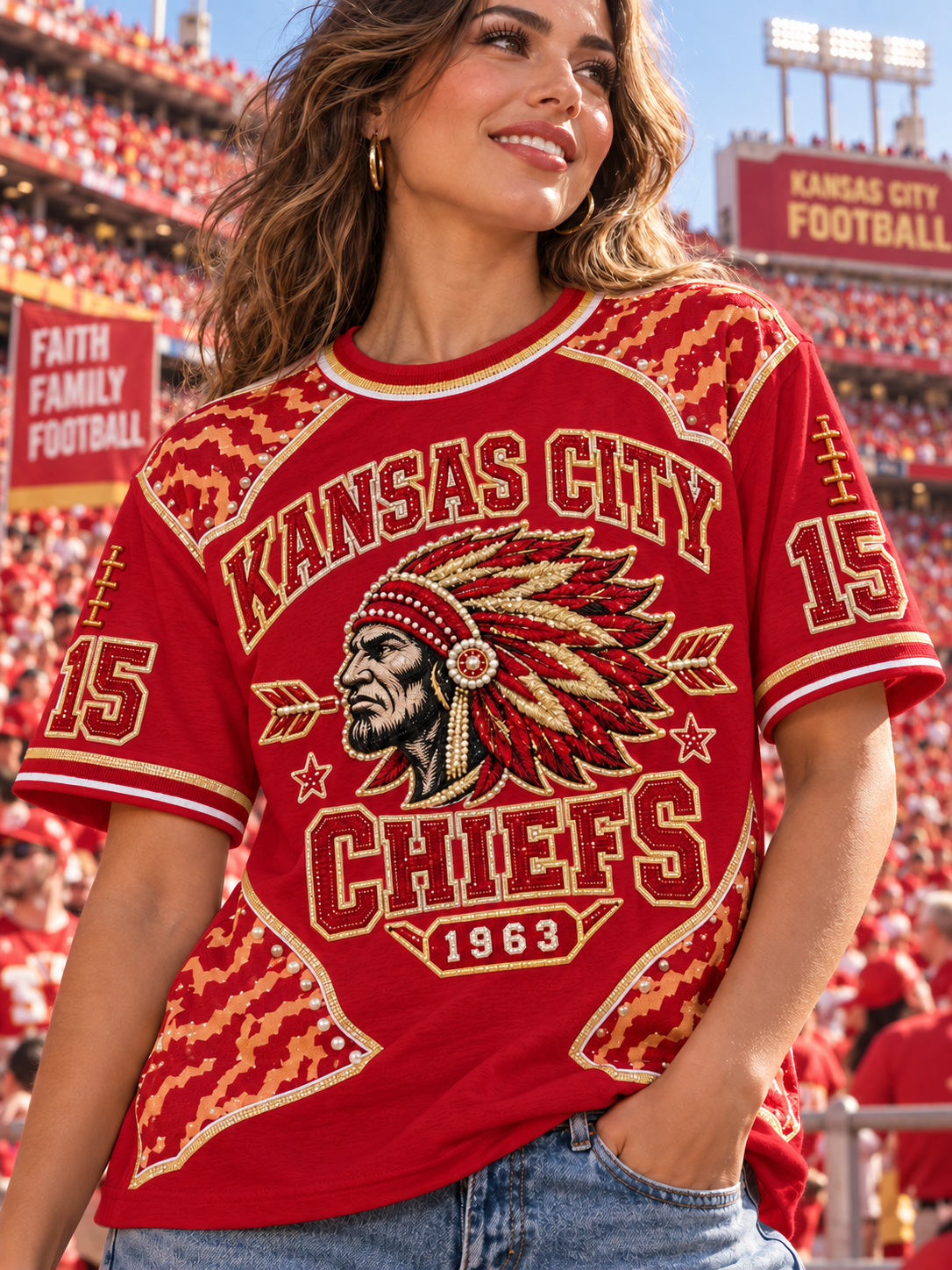 Women's short-sleeved T-shirt
