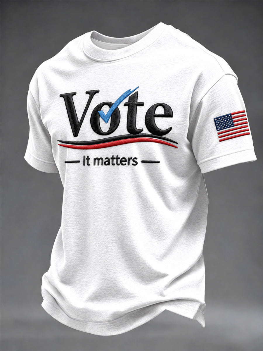 Men's VOTE Printed T-shirt