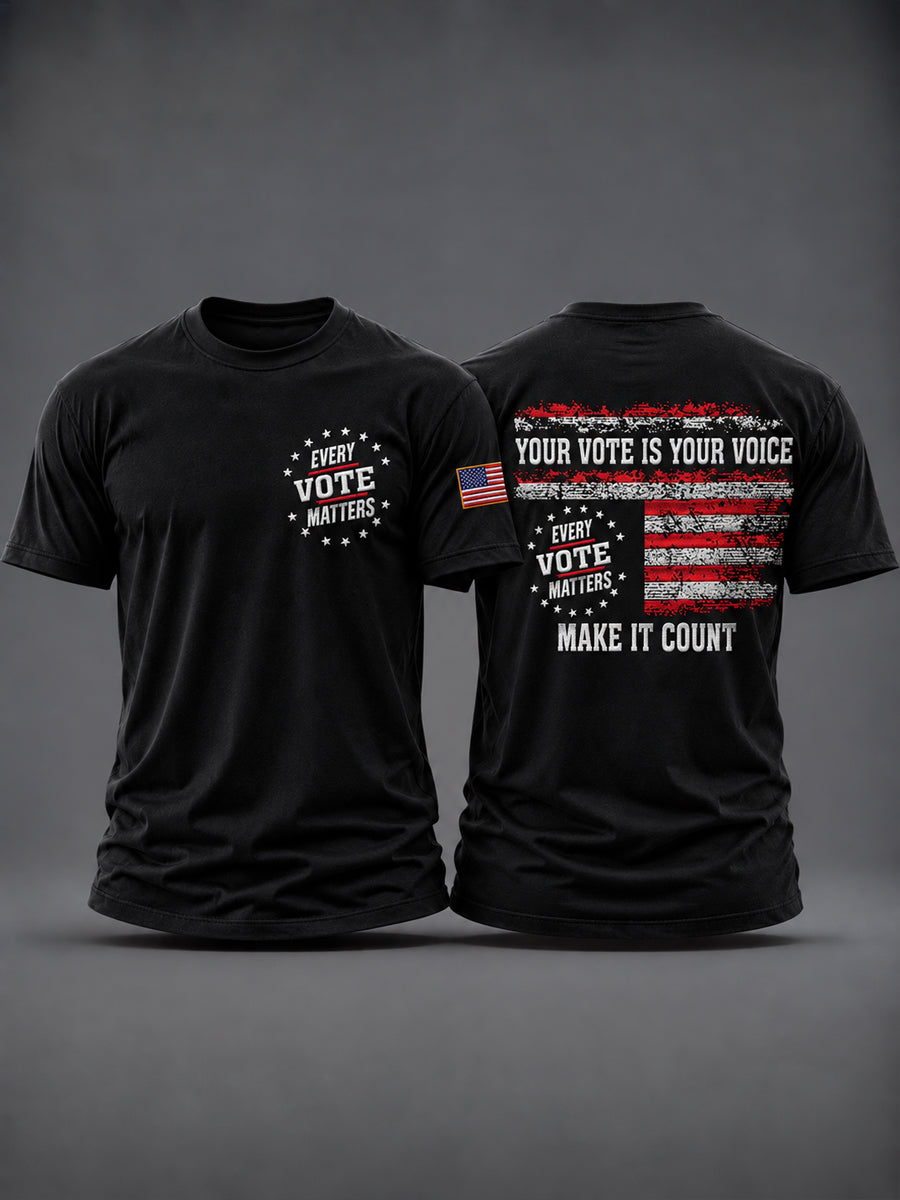 Men's VOTE Printed T-shirt