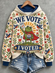 Women's "We Vote / I Voted" Hoodies