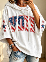 Women’s Vote Print Comfy Hoodie