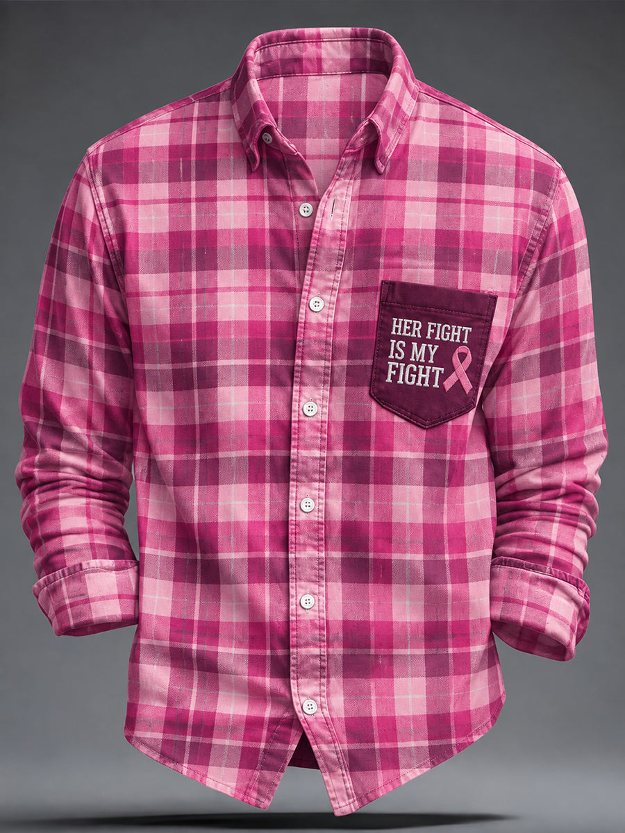 Men's Breast Cancer Awareness Shirt
