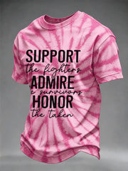 Men's Breast Cancer Awareness Real Men Wear Pink T-Shirt