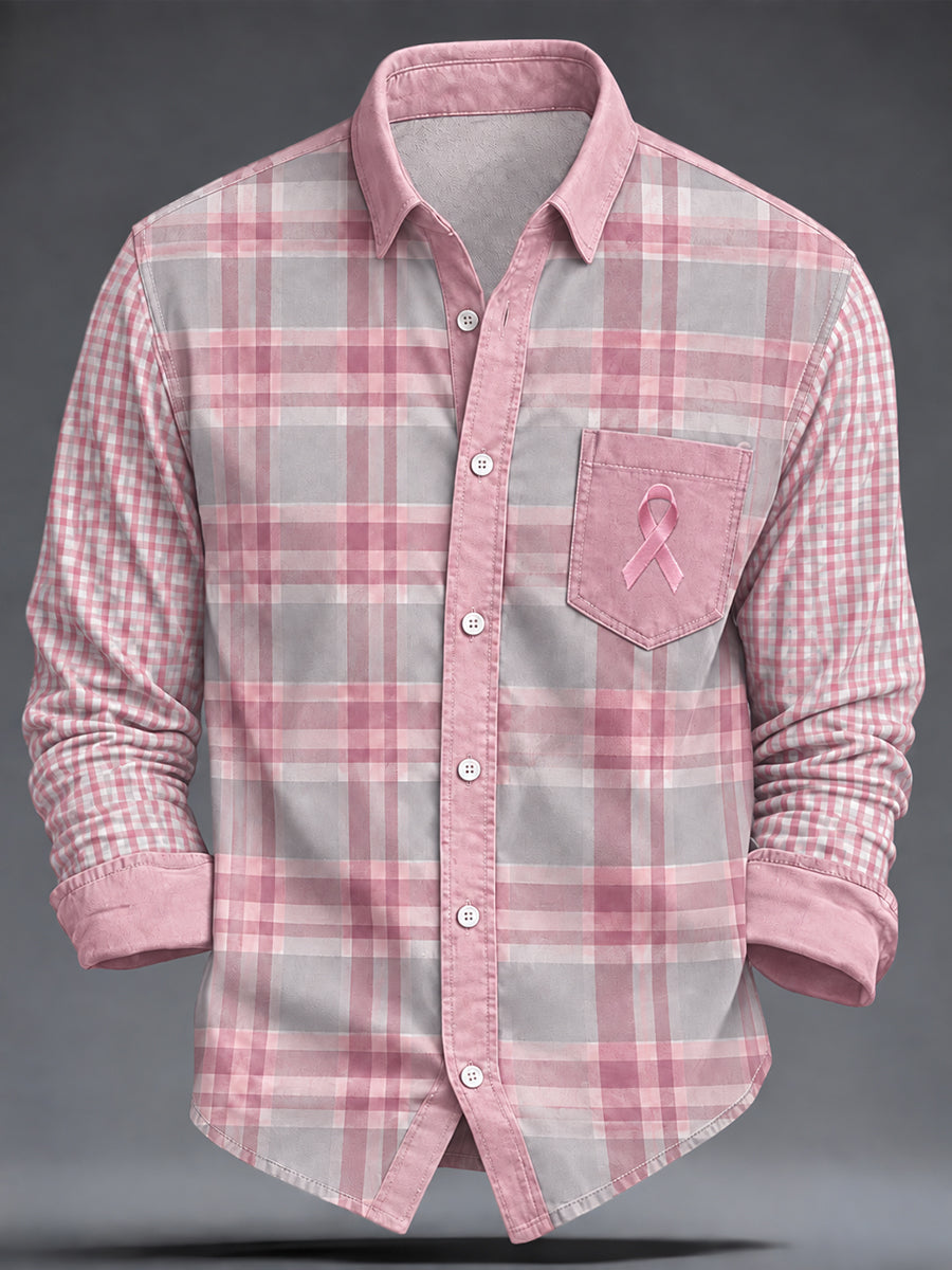 Men's Breast Cancer Awareness Shirt