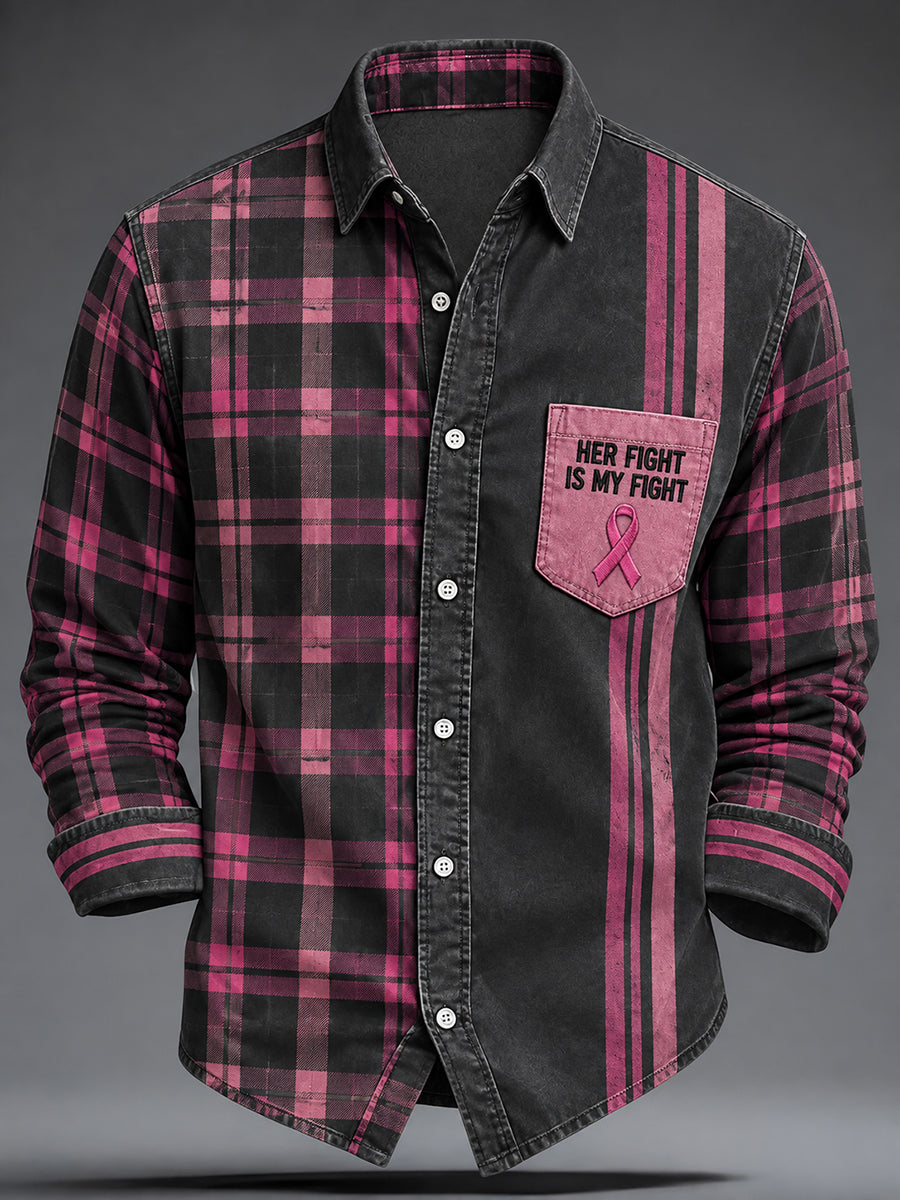Men's Breast Cancer Awareness Shirt