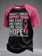 Men's Breast Cancer Awareness Real Men Wear Pink T-Shirt