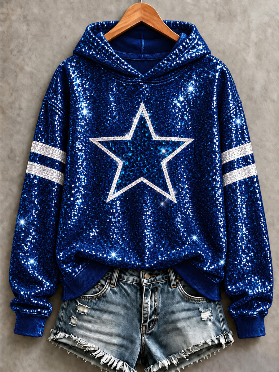 Women's Football Gameday Gift For Football Fans Casual Sweatshirt