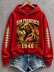 Women's Football Gameday Gift For Football Fans Hoodie