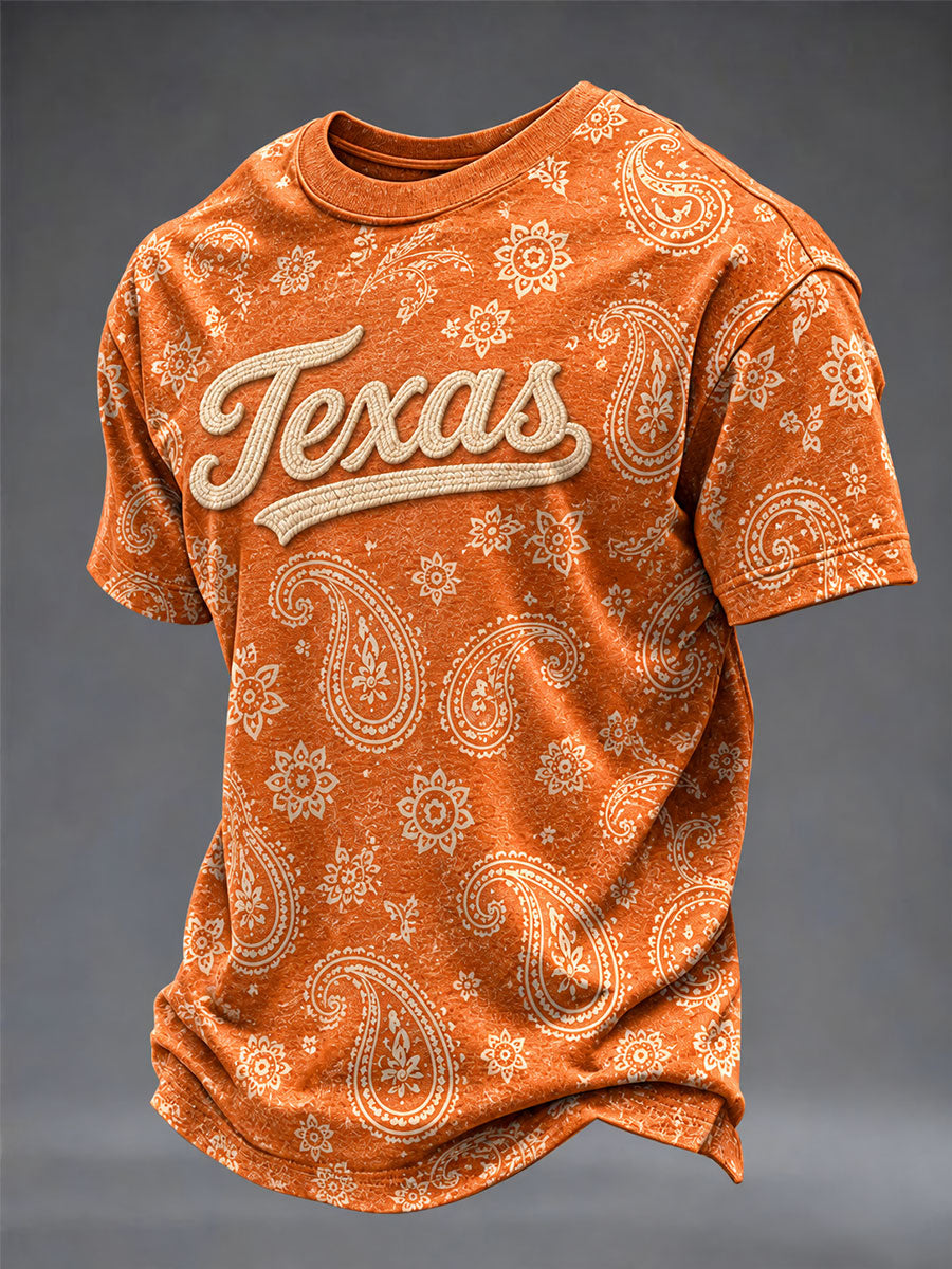 Men's Football Game Day Print T-Shirt