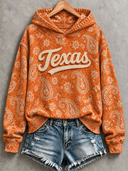 Women's Football Game Day Print Regular Sweatshirt