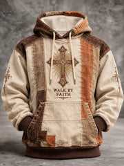 Men's Walk By Faith Printed Hoodie