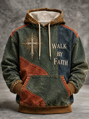Men's Walk By Faith Printed Hoodie