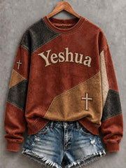 Women's Yeshua Printed Sweatshirt
