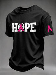 Men's Breast Cancer Awareness Real Men Wear Pink T-Shirt