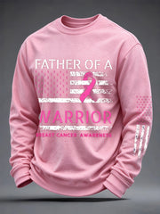 Men's Breast Cancer Awareness Real Men Wear Pink Sweatshirt
