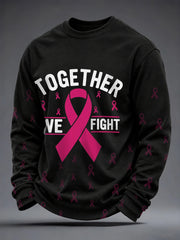 Men's Breast Cancer Awareness Together We Fight Sweatshirt