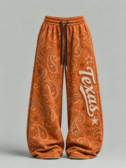 Women's Football Game Day Print Casual Sweatpants
