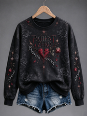 Women's Music Lover Printed Regular Sweatshirt