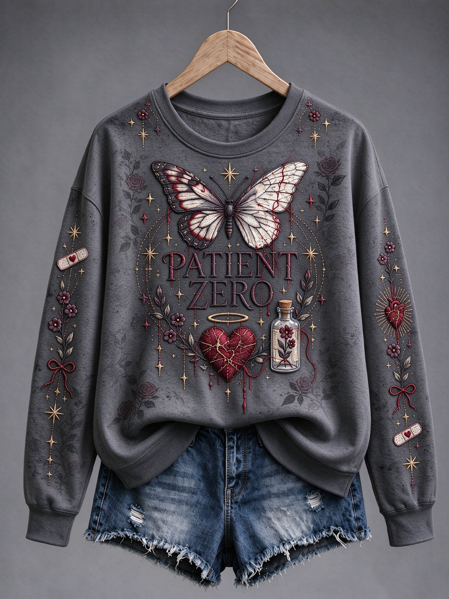 Women's Music Lover Printed Regular Sweatshirt