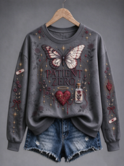 Women's Music Lover Printed Regular Sweatshirt