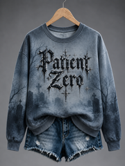 Women's Music Lover Art Printed Regular Sweatshirt
