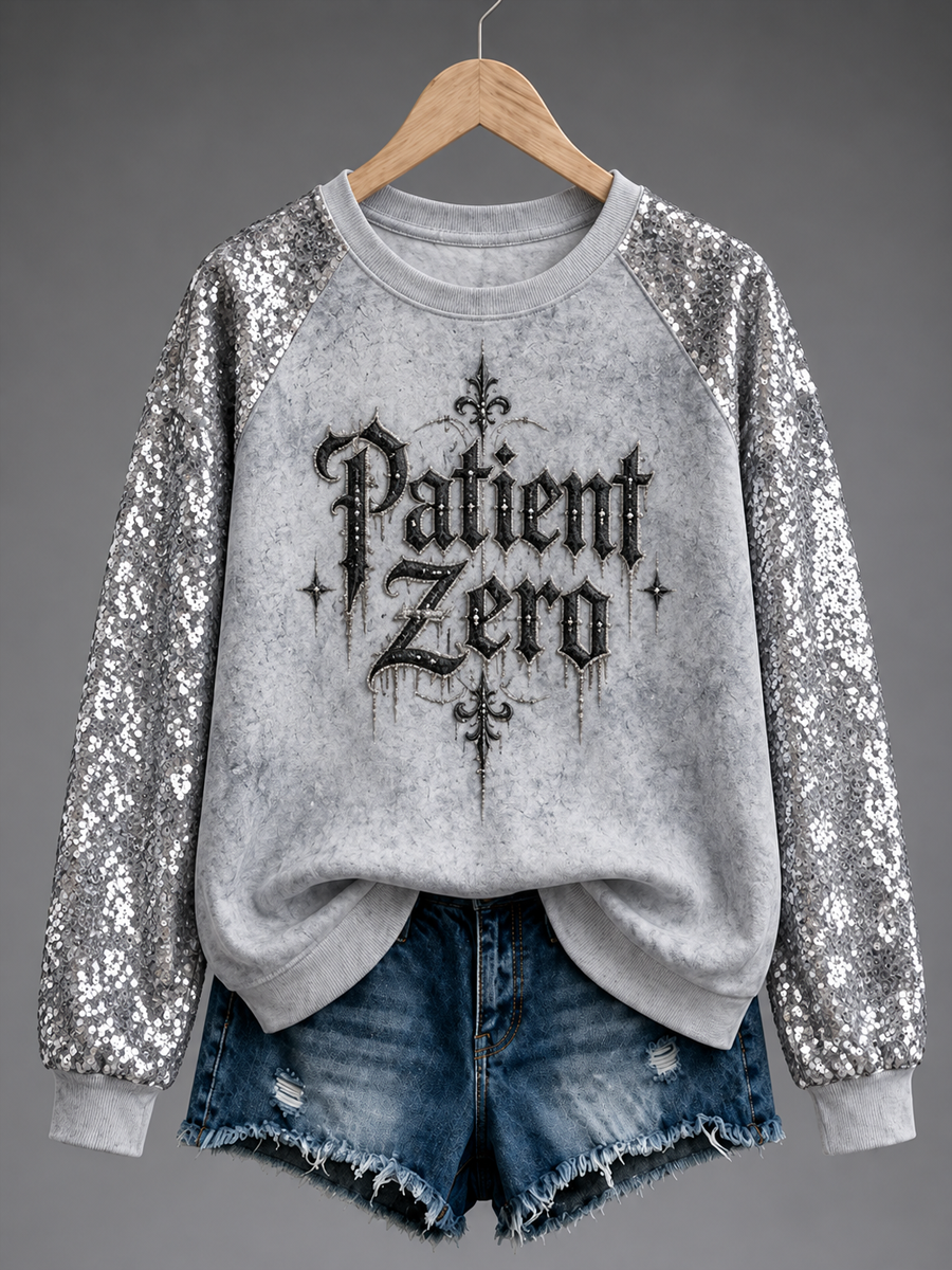 Women's Music Lover Art Printed Regular Sweatshirt