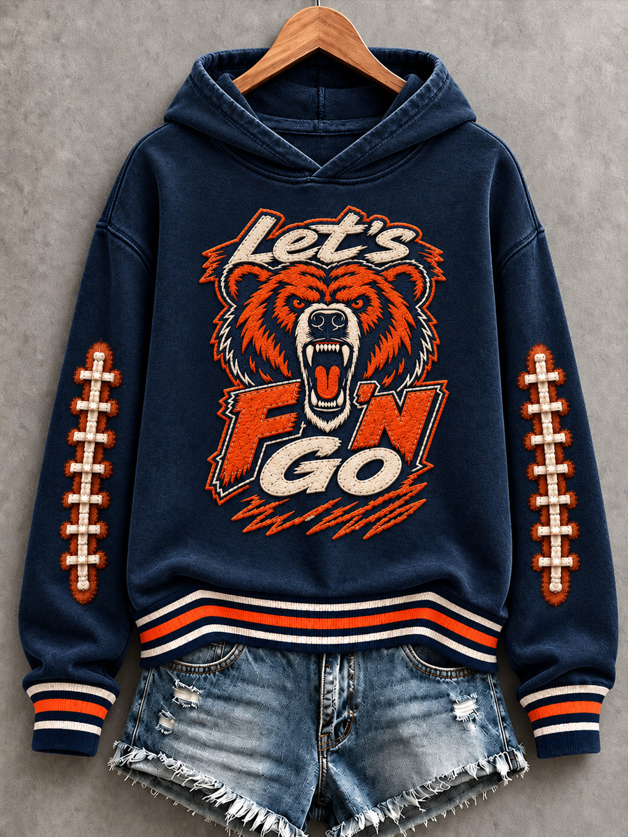 Women's Football Gameday Gift For Football Fans Hoodie