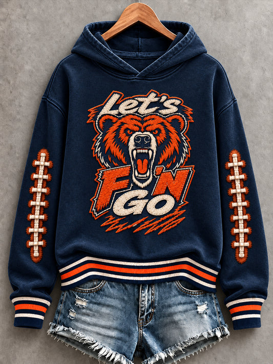 Women's Football Gameday Gift For Football Fans Hoodie