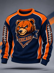Men's Football Gameday Gift For Football Fans Casual Sweatshirt