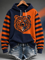 Women's Football Gameday Gift For Football Fans Casual Hoodie