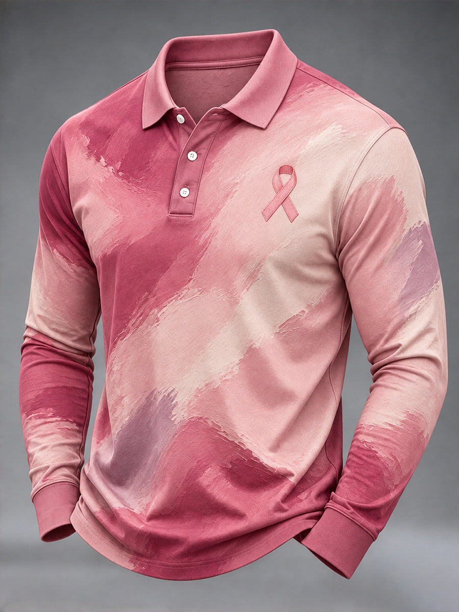 Men's Real Men Wear Pink Breast Cancer Awareness Shirt