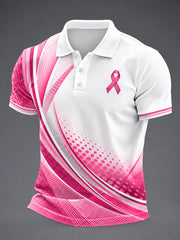 Men's Real Men Wear Pink Breast Cancer Awareness Shirt