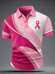 Men's Real Men Wear Pink Breast Cancer Awareness Shirt