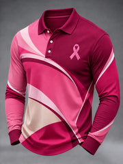 Men's Real Men Wear Pink Breast Cancer Awareness Shirt