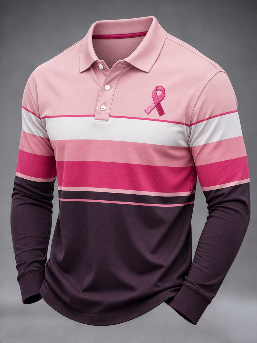 Men's Real Men Wear Pink Breast Cancer Awareness Shirt