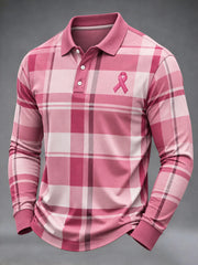 Men's Real Men Wear Pink Breast Cancer Awareness Shirt