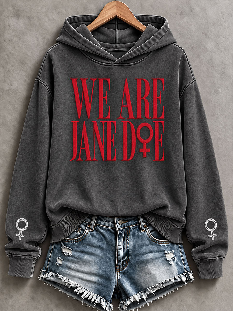Women's Feminist Manifesto Print Regular Sweatshirt