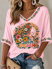 Women’s 'I Am Jane Doe' Printed Casual T-Shirt
