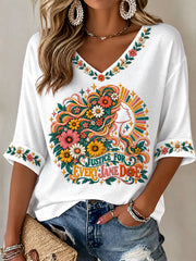Women’s 'I Am Jane Doe' Printed Casual T-Shirt