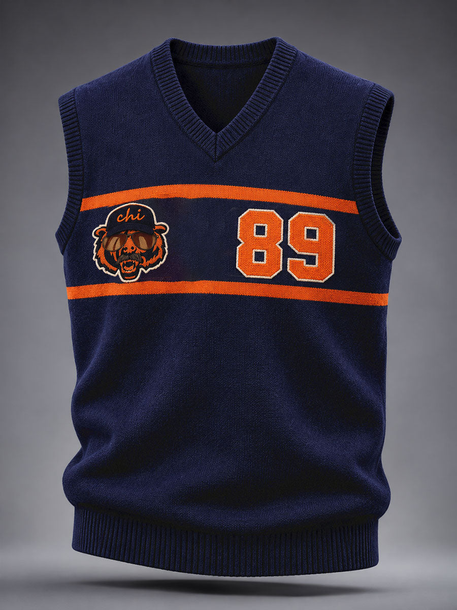 Men's Chicago Football Lover Da Coach Legend Printed Tank Tops
