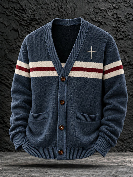 Men's Faith Casual Cardigan Sweater