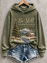 Women's Be Still And Know That I Am God Hoodie