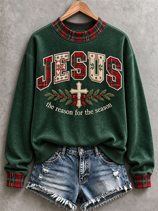 Women's Jesus The Reason For The Season Hoodie